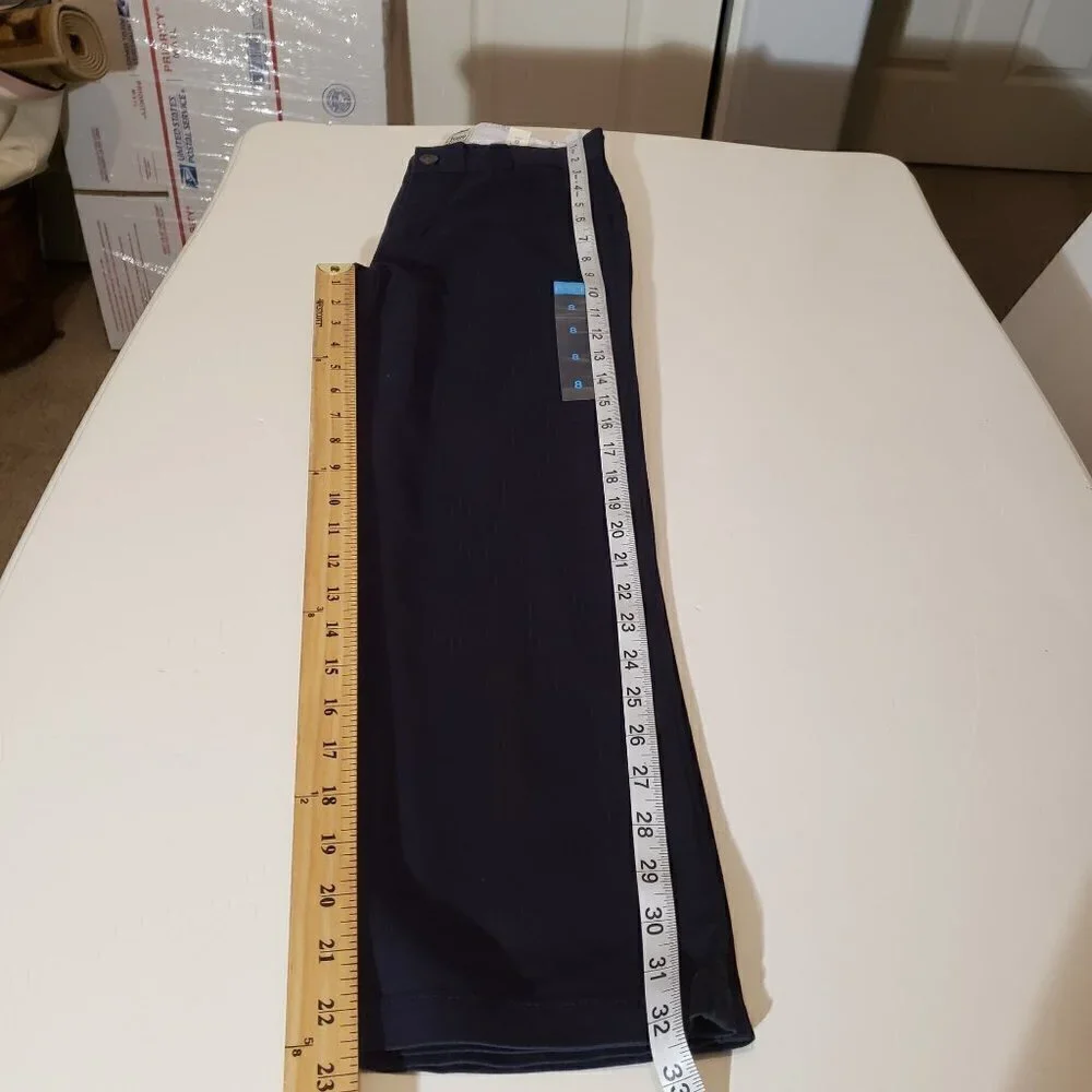 Children's Place boys navy pants Size 8 NWT